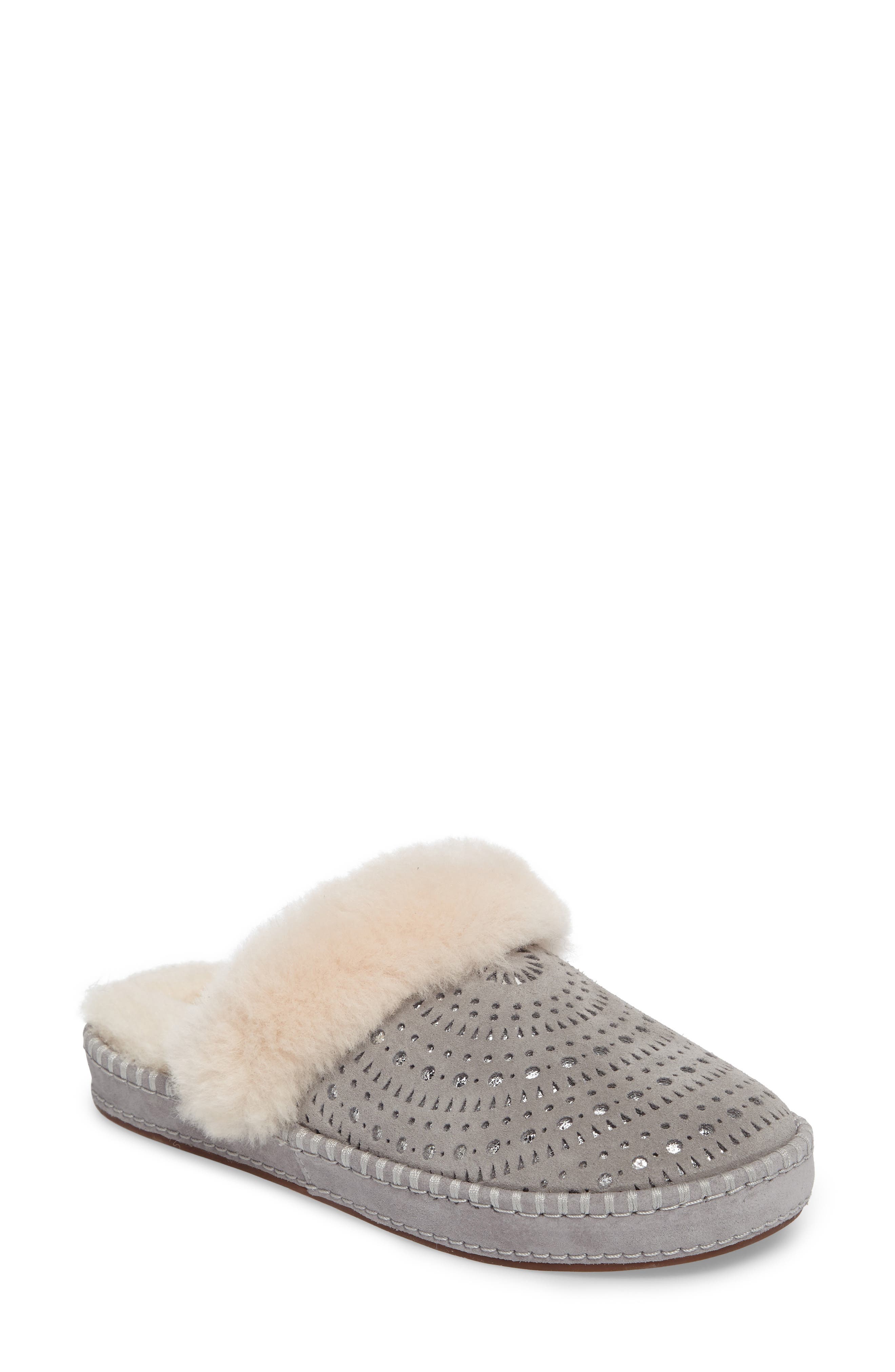 UGG<sup>®</sup> Aira Sunshine Genuine Shearling Slipper, Main, color, 