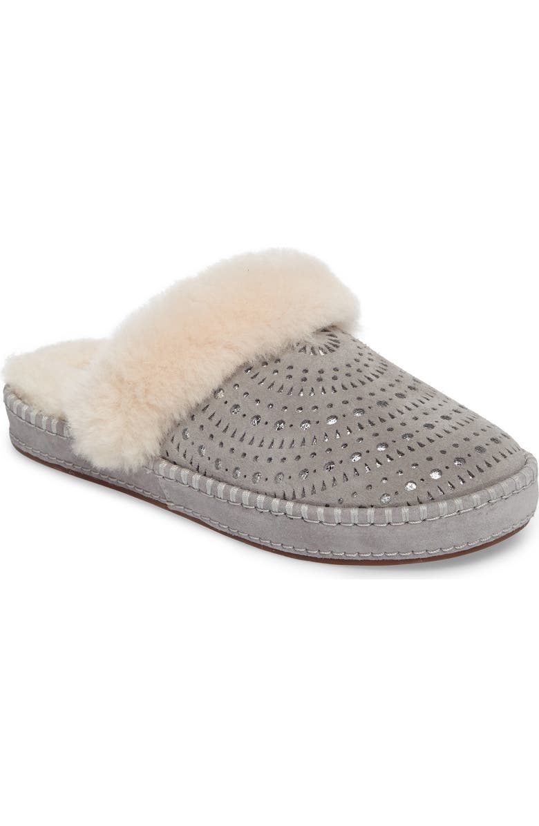 UGG<sup>®</sup> Aira Sunshine Genuine Shearling Slipper, Main, color,