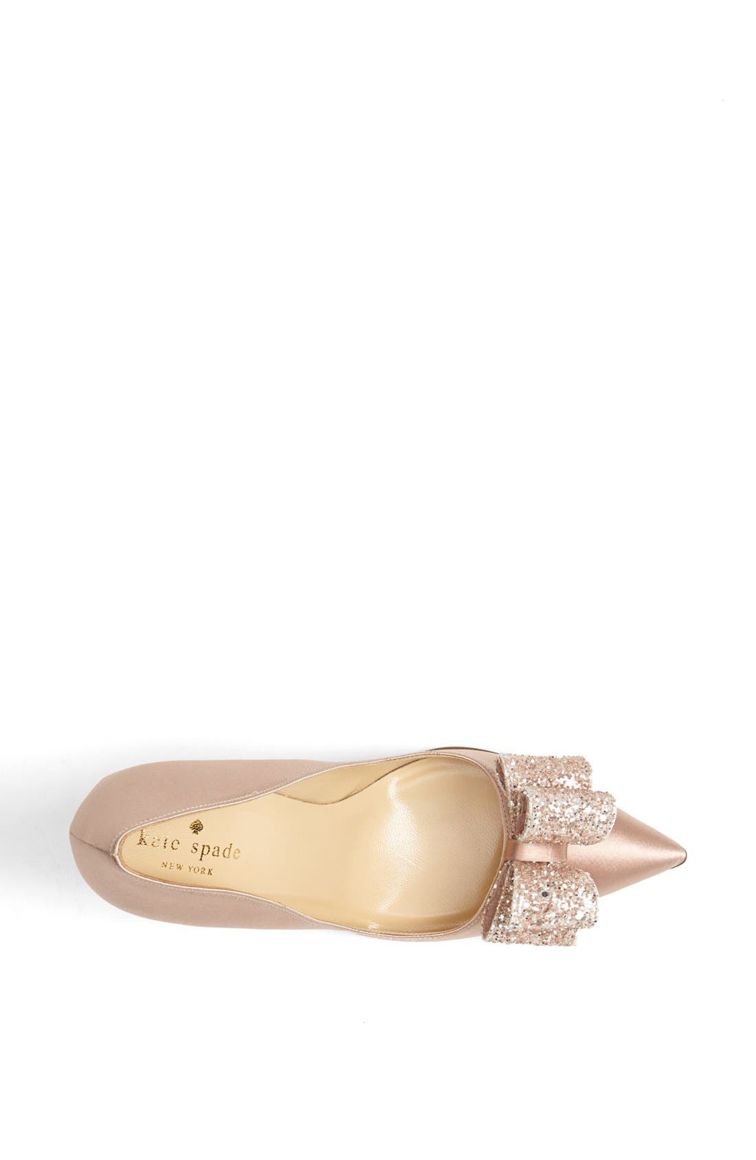 'lynda' pump, Alternate, color, ROSE GOLD SATIN
