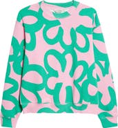 Marimekko Leiot Jättikukka Kioski French Terry Sweatshirt