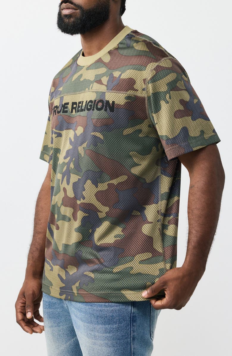 True Religion Sport Mesh Tee, Alternate, color, 