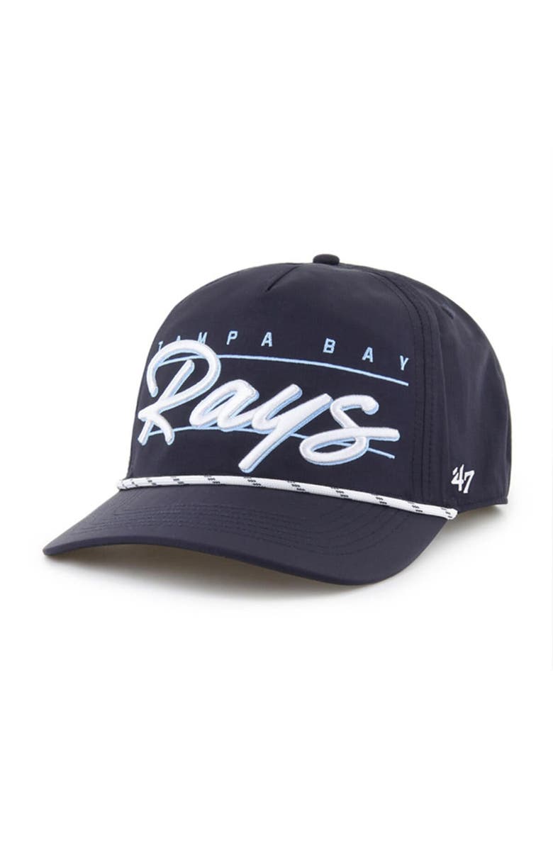 '47 Men's '47 Navy Tampa Bay Rays Condor Hitch Adjustable Hat, Main, color, Navy