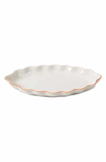 Le Marais Scalloped Porcelain Tray