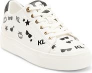 KARL LAGERFELD PARIS Cate Choupette Platform Sneaker