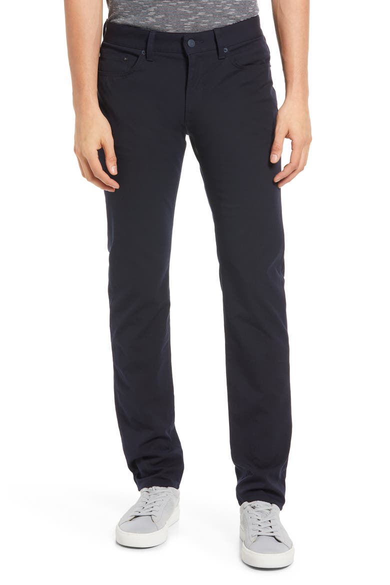 Delaware Slim Fit Five Pocket Pants, Main, color, DK BU