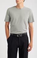 Open Edit Crewneck Stretch Cotton T-Shirt