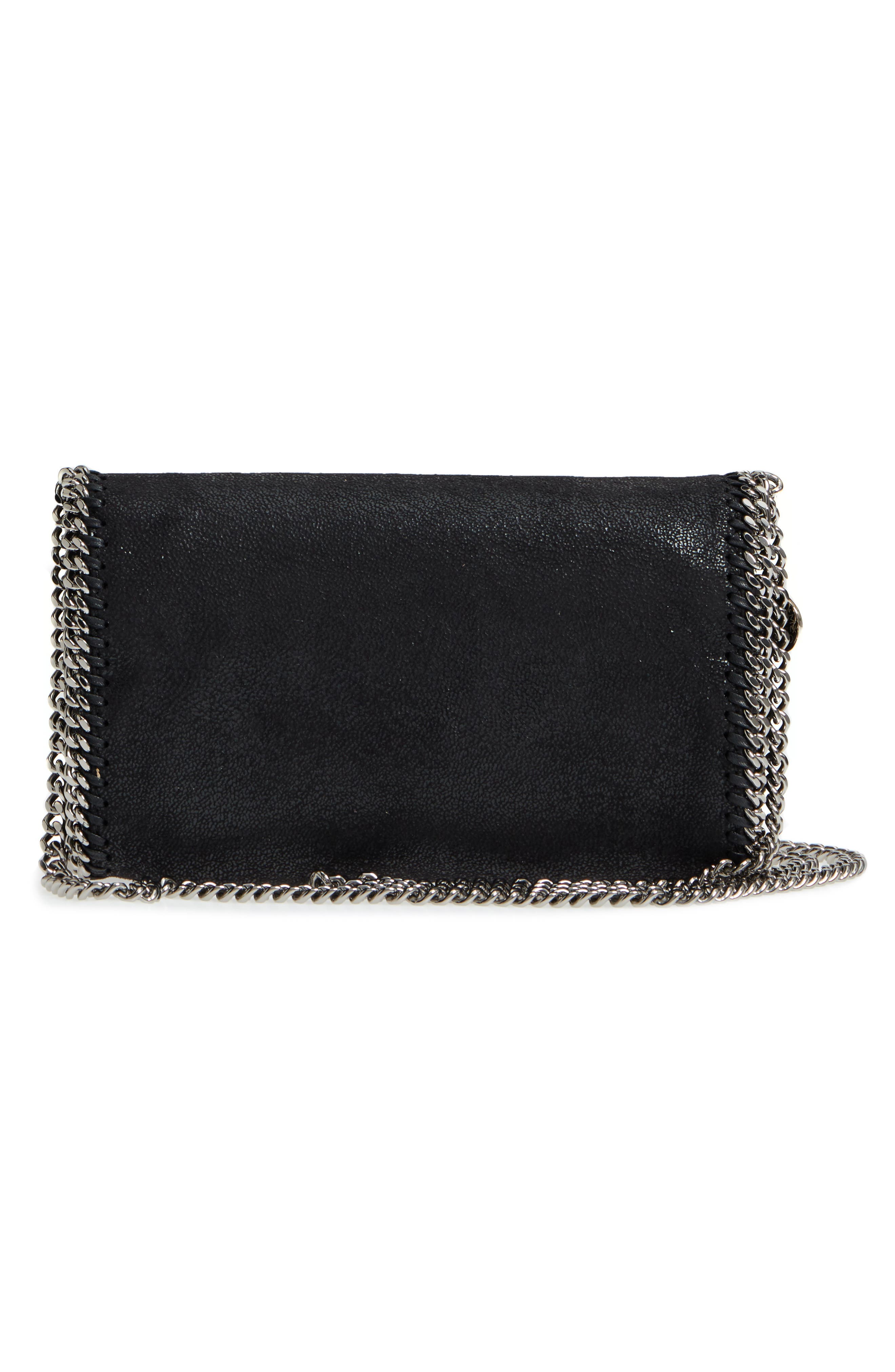 Stella McCartney 'Falabella - Shaggy Deer' Faux Leather Crossbody Bag, Alternate, color, 