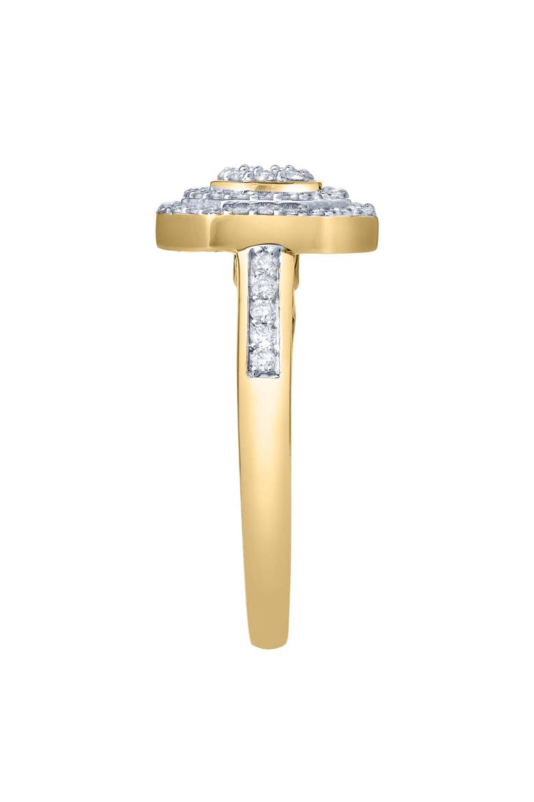 Vionne 0.50 Ct 10K Gold Diamond Ring, Alternate, color, 10K Yellow Gold