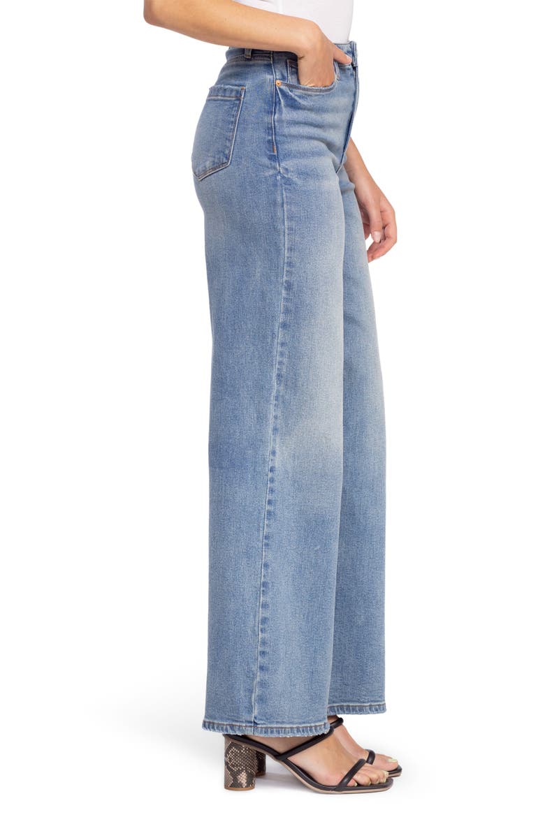 The Franklin Rib Cage Wide Leg Jeans, Alternate, color, MIXTAPE