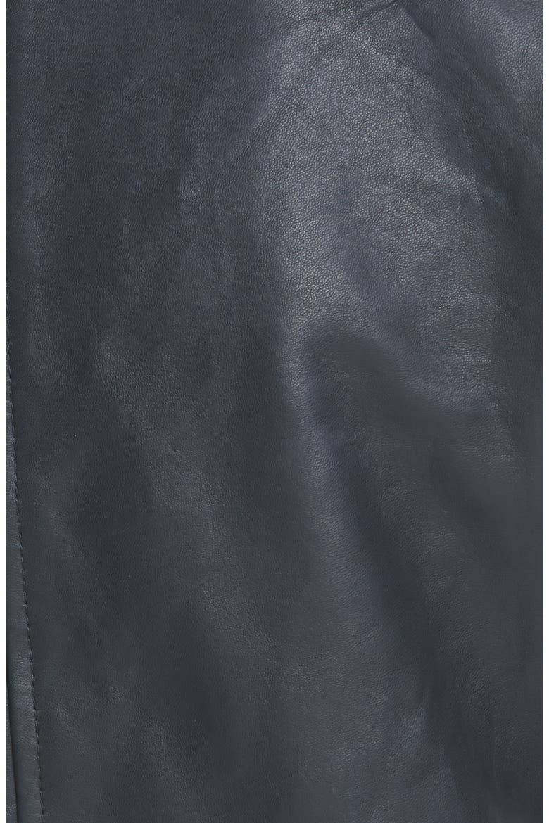 Billie Belted Leather Moto Jacket, Alternate, color, MIDNIGHT