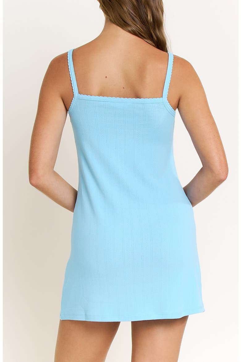 Blissful Pointelle Chemise, Alternate, color, OCEAN