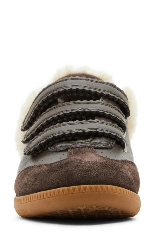 Steve Madden Memento Faux Shearling Lined Mule Sneaker