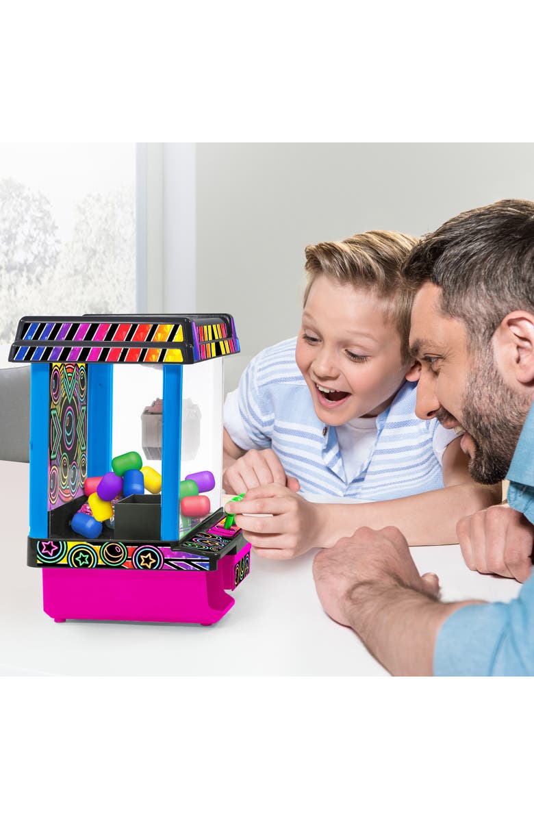 Ambassador Games Electronic Arcade Claw Crane Game, Alternate, color, Multicolored