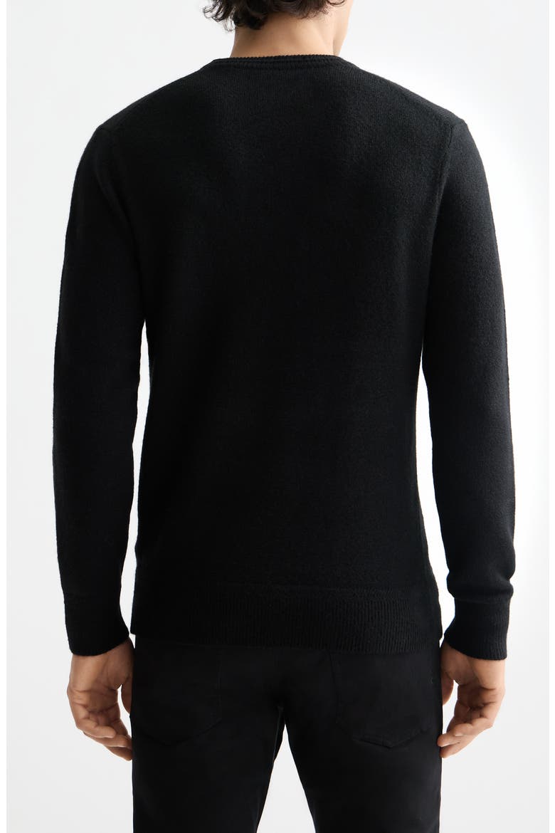 Soft Knit Crewneck Sweater, Alternate, color, METEORITE