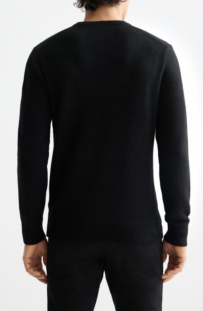 Scotch & Soda Soft Knit Crewneck Sweater, Alternate, color, Meteorite