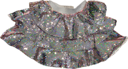 Lola + The Boys Sparkle Tiered Mini Skirt