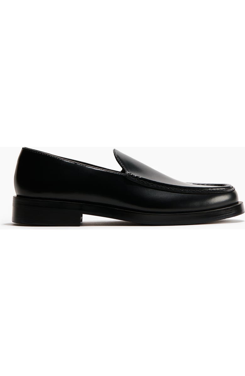 H&M Moccasin-seam Loafers, Alternate, color, Black