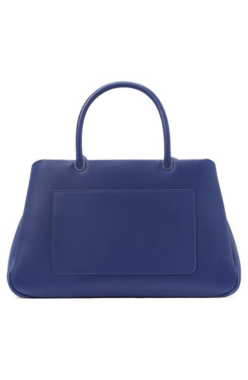 Kate Spade New York Grace Smooth Leather Satchel In Blue