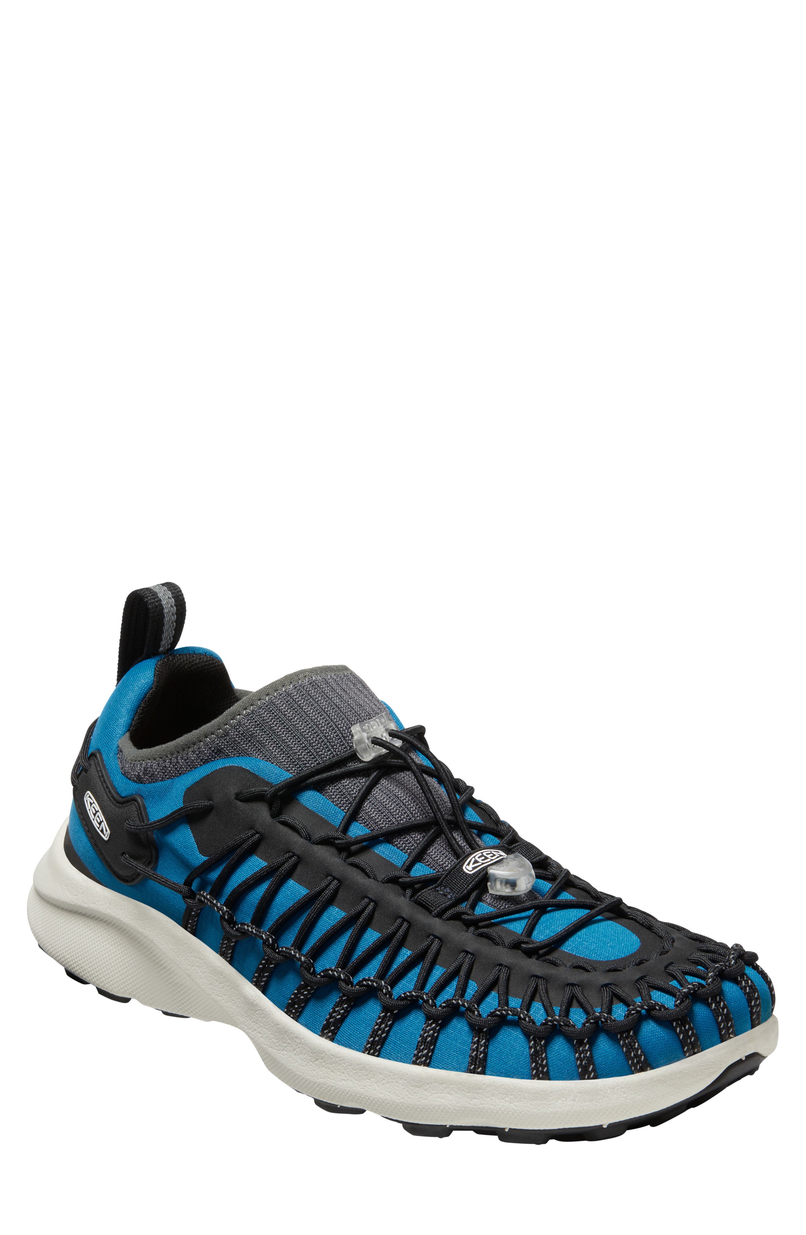 Uneek Sneaker, Main, color, MYKONOS BLUE/ BLACK