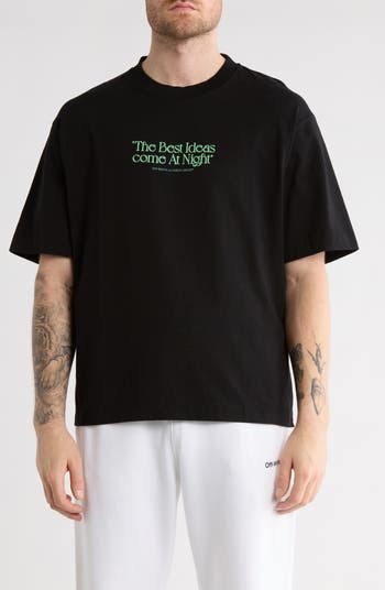 Logo Cotton Graphic T-Shirt Slim Fit Logo Cotton Graphic T-Shirt