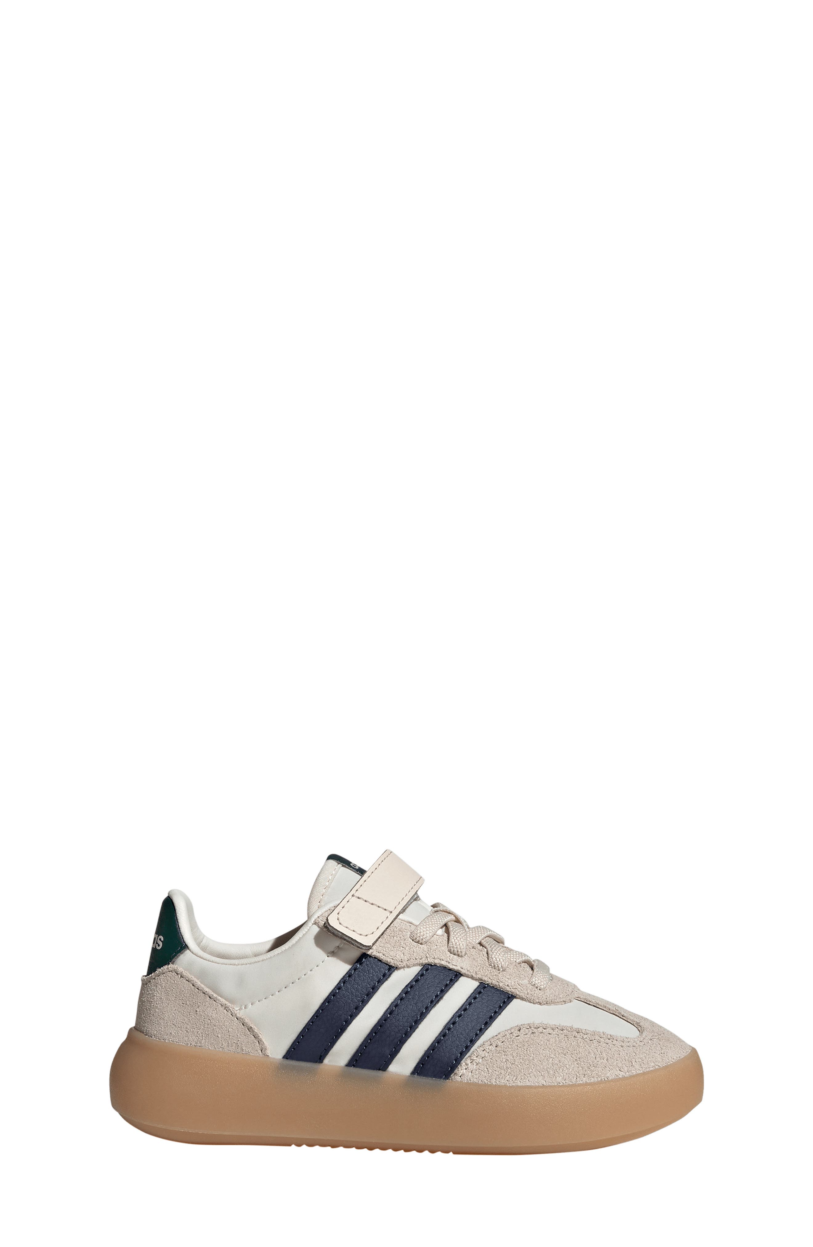 adidas Kids' Barreda Decode Sneaker, Alternate, color, Off White/ Navy/ Green
