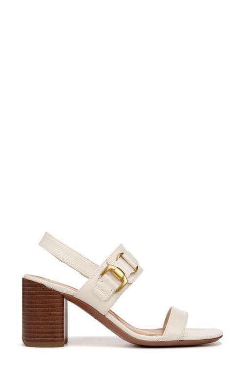 Franco Sarto Omyrah Block Heel Sandal In White