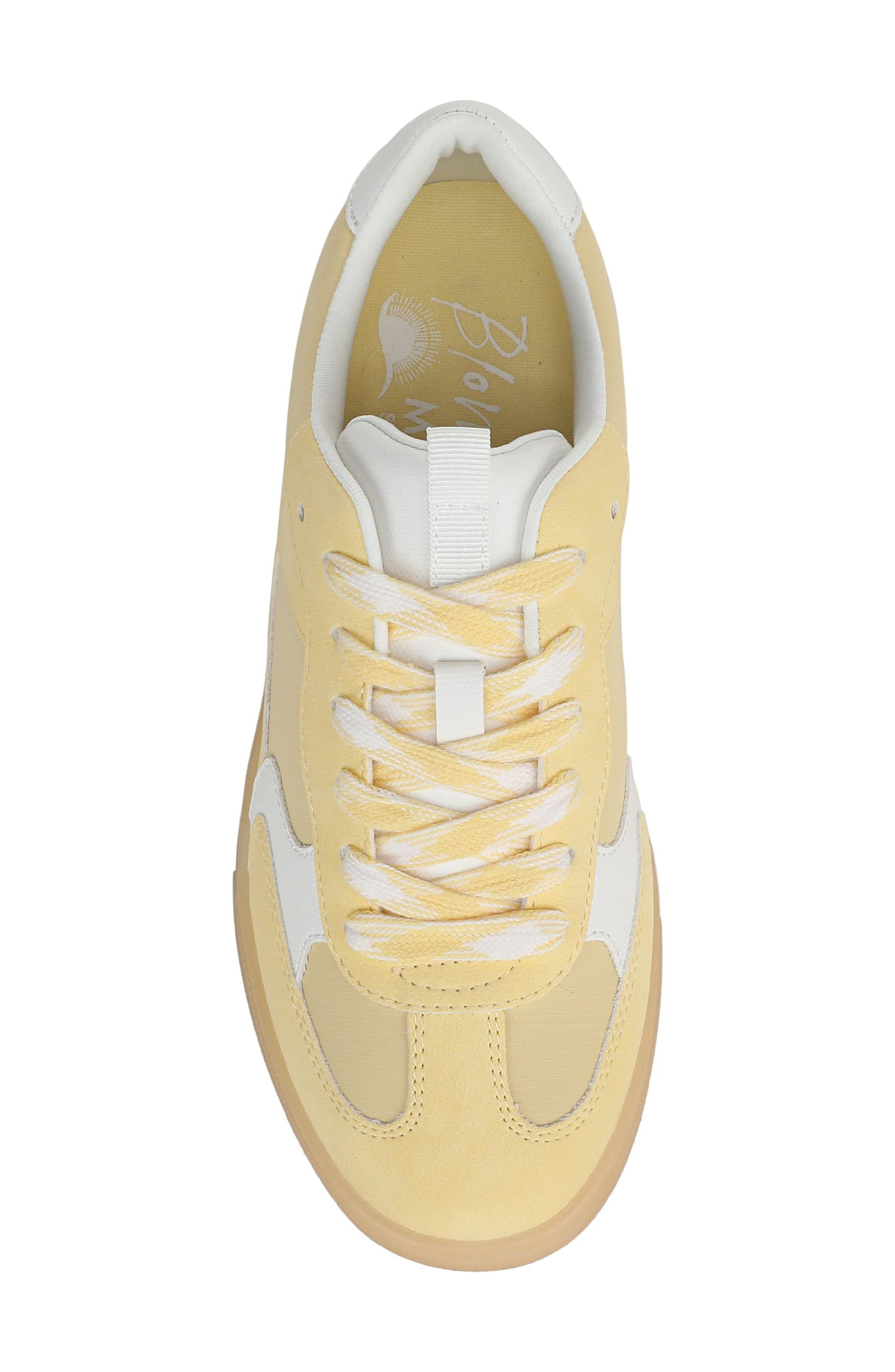 Tastic Animal Print Sneaker, Alternate, color, YELLOW