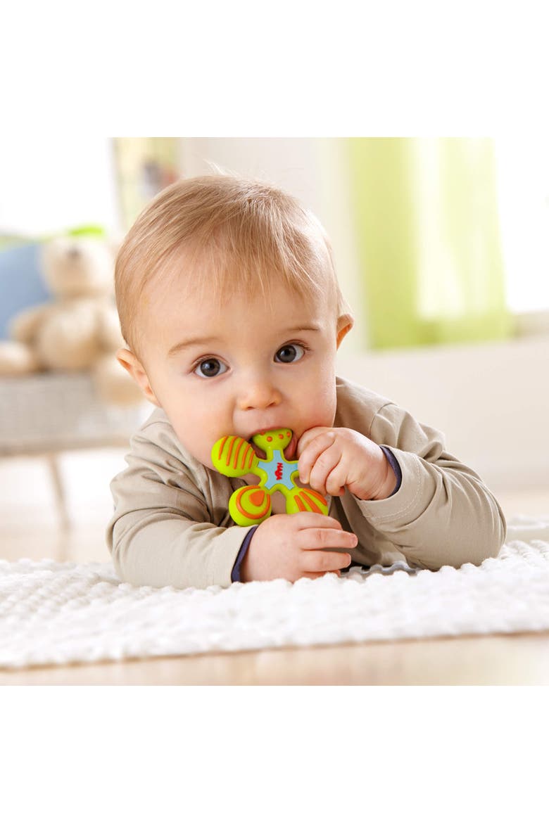 Clutching Toy Star Silicone Teether, Alternate, color, Multi