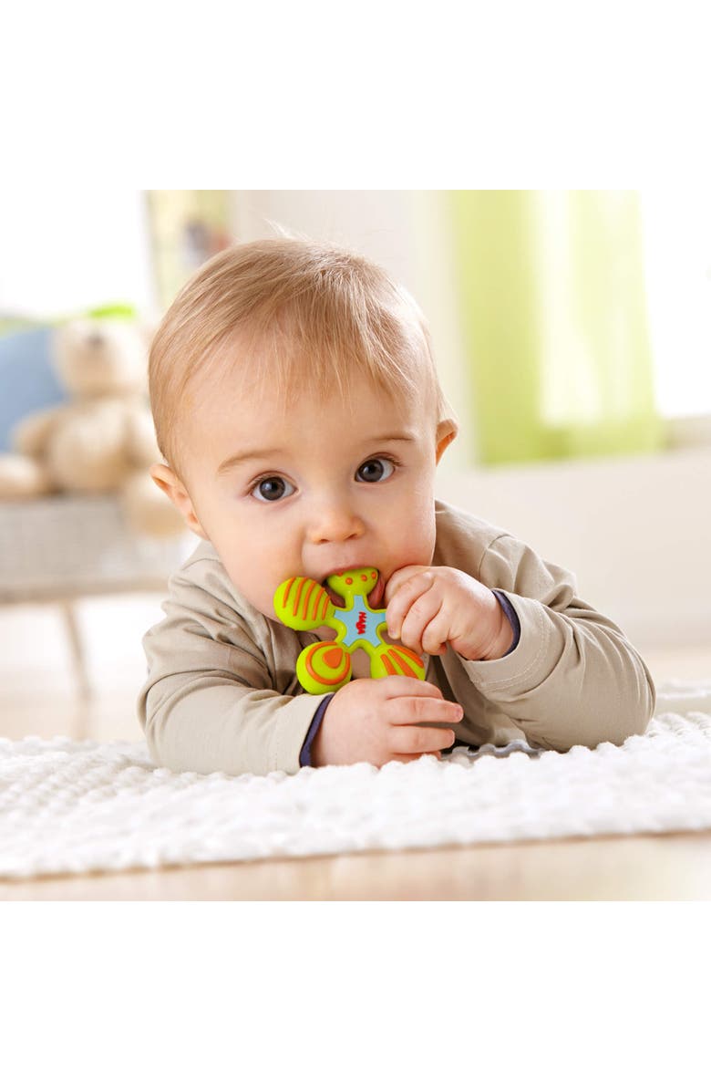 HABA Clutching Toy Star Silicone Teether, Alternate, color, Multi