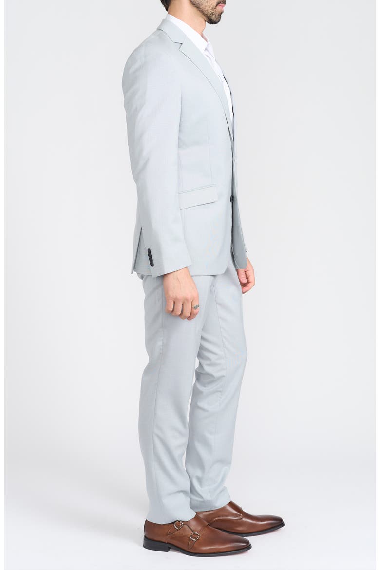 Tic Weave Suit, Alternate, color, BLUE