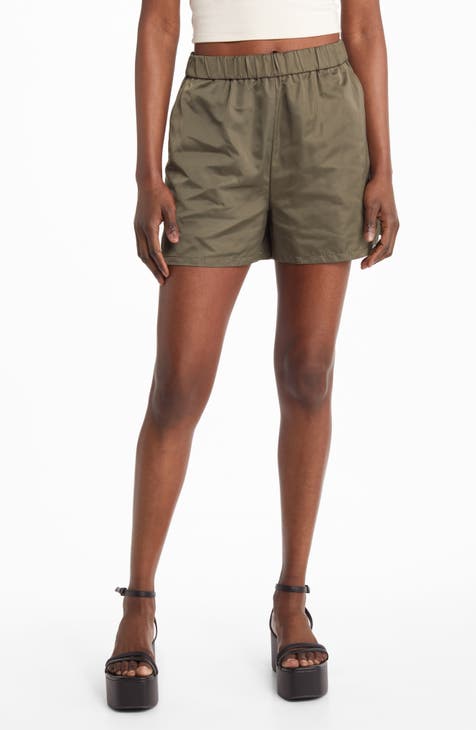 Elastic Waist Shorts