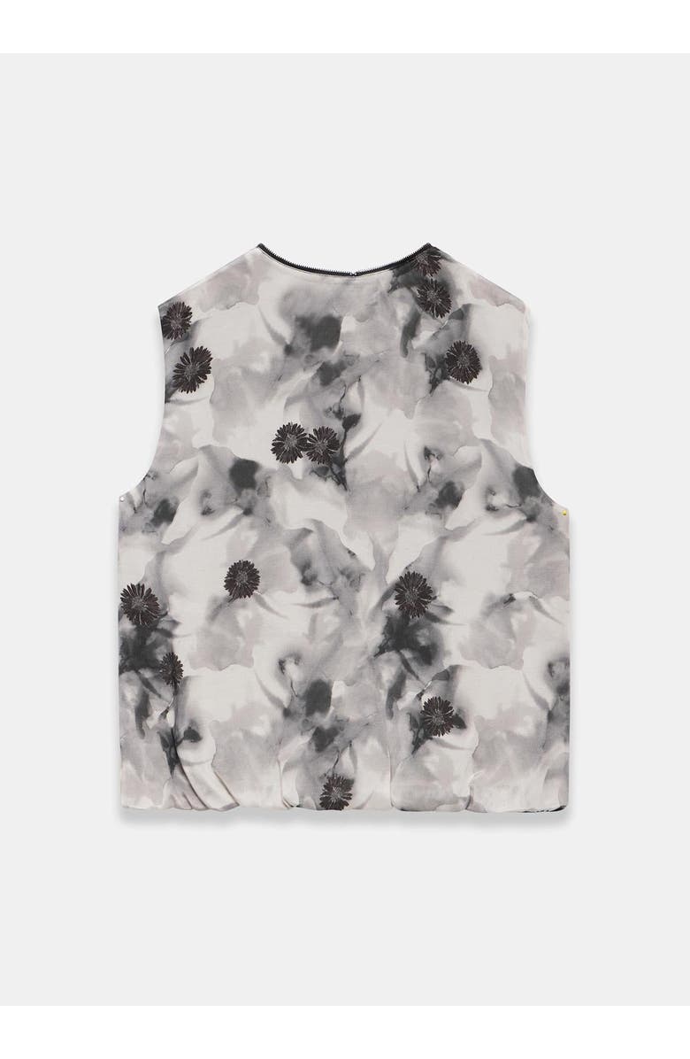 MINT VELVET Floral Print Sleeveless Top, Alternate, color, Grey