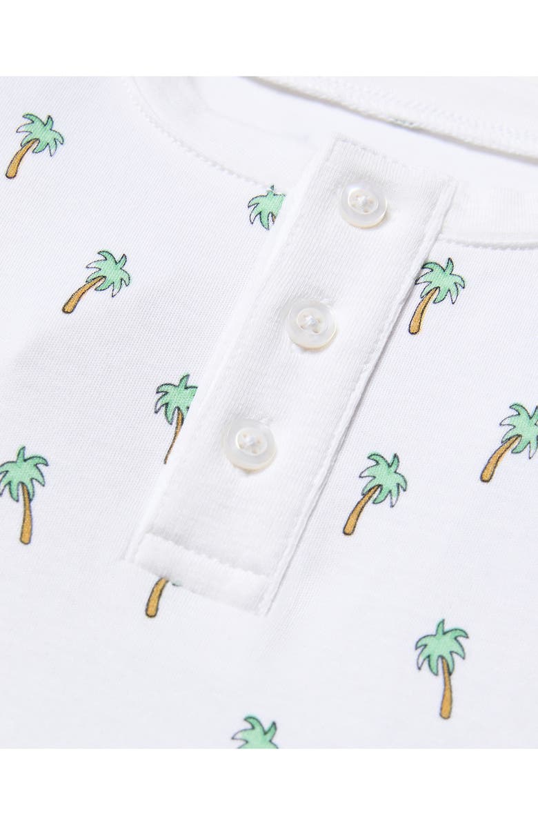 Petite Plume Kids' Print Fitted Pima Cotton Pajamas, Alternate, color,