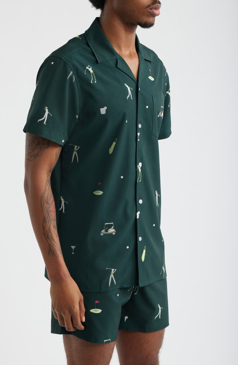 MAVRANS Fun & Games Weekend Camp Shirt, Alternate, color, 