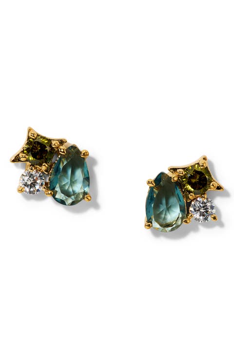 Hera Cluster Stud Earrings