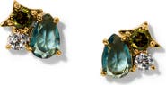 Nadri Hera Cluster Stud Earrings
