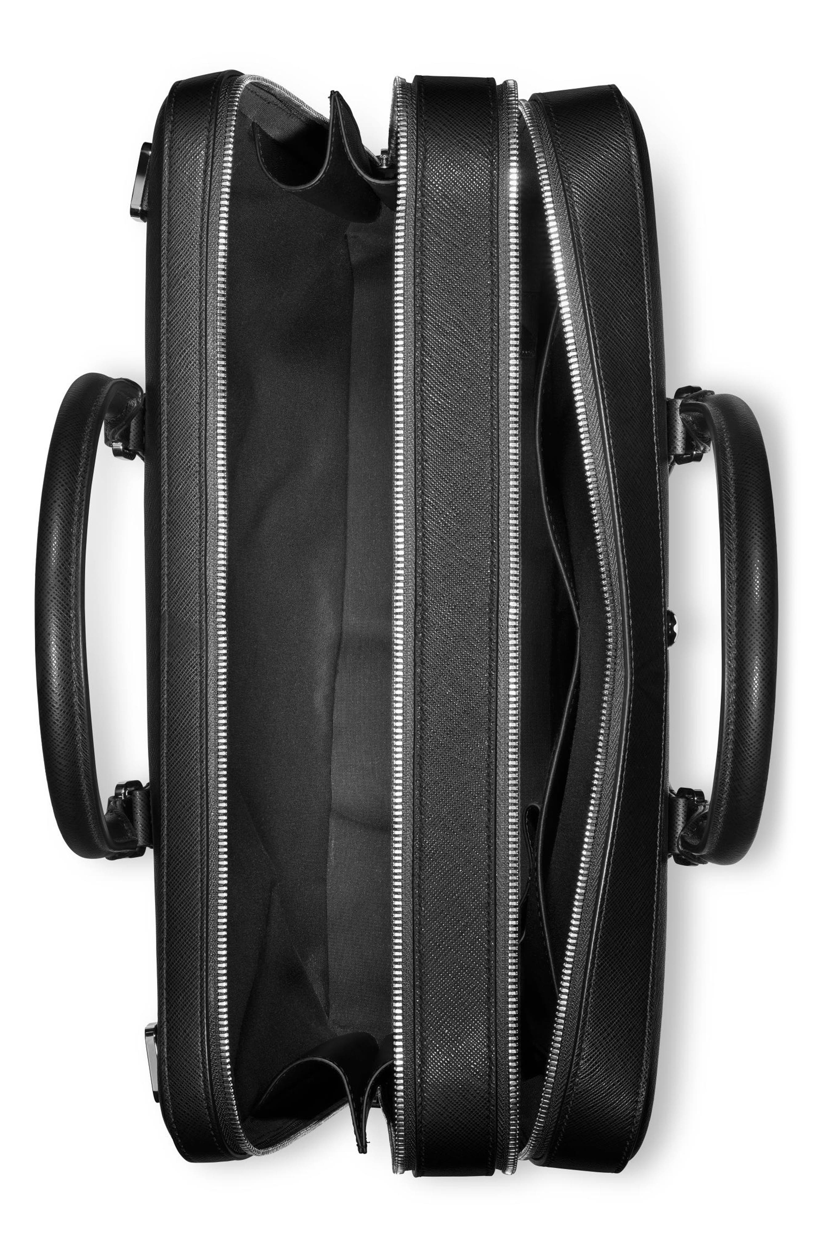 Montblanc Sartorial Large Document Case, Alternate, color, Black