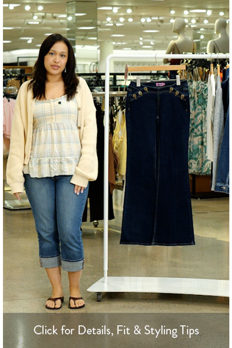 Alison Low Rise Flare Jeans video