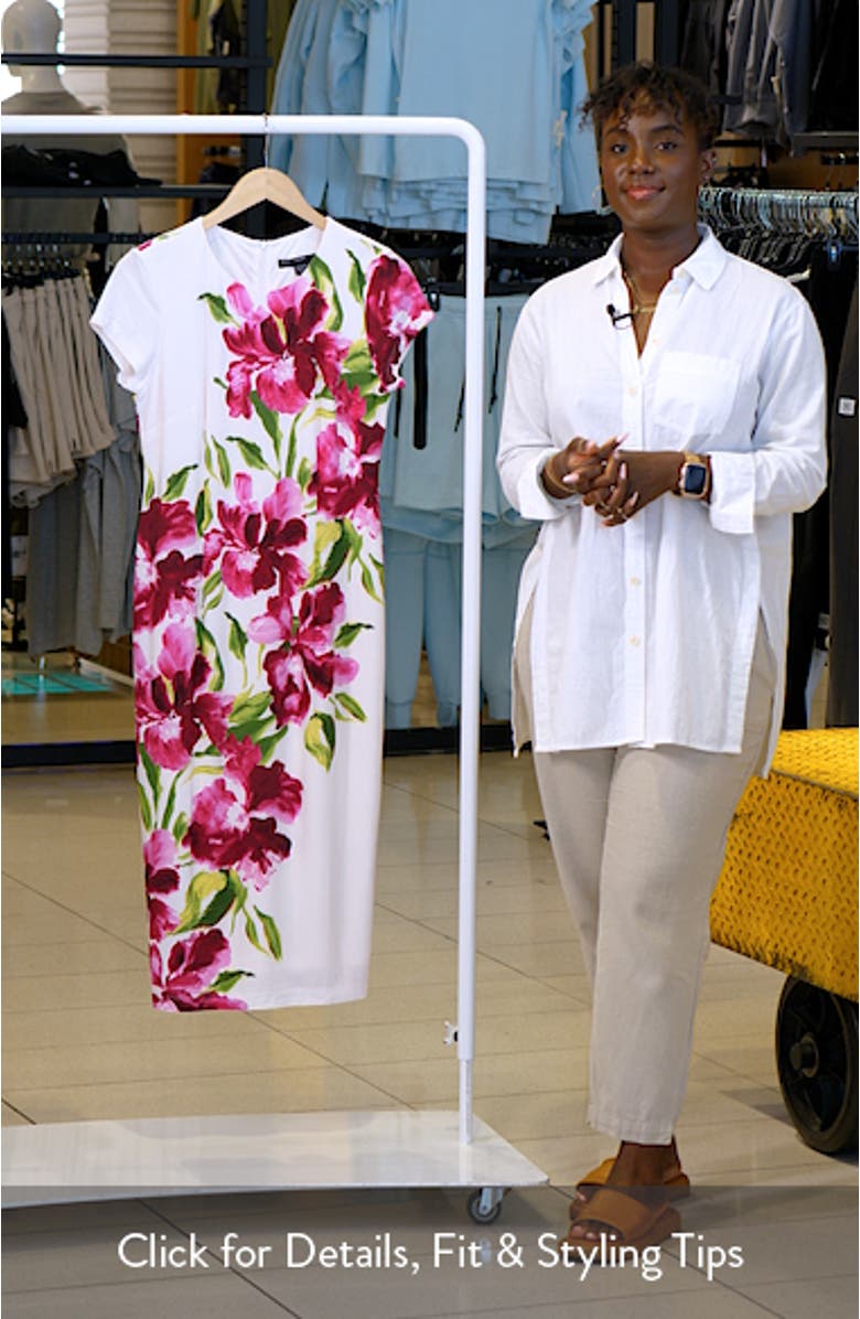 Floral Cocktail Dress, sales video thumbnail