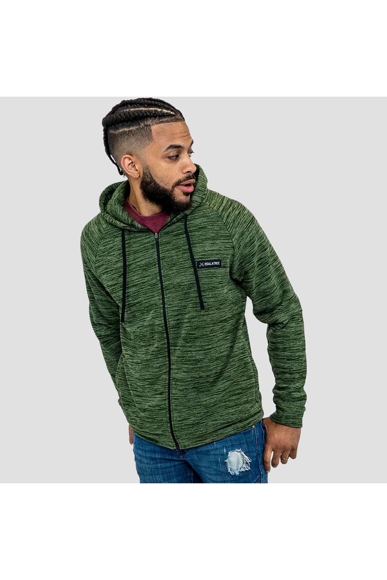 Unisex Evolution Full-Zip Hoodie, Main, color, Green