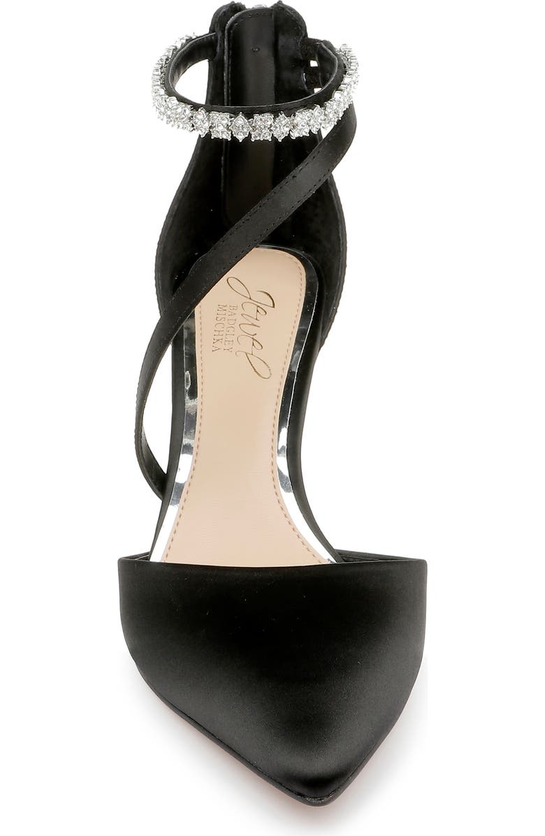 Jewel Badgley Mischka Alaia Pointed Toe Pump, Alternate, color,