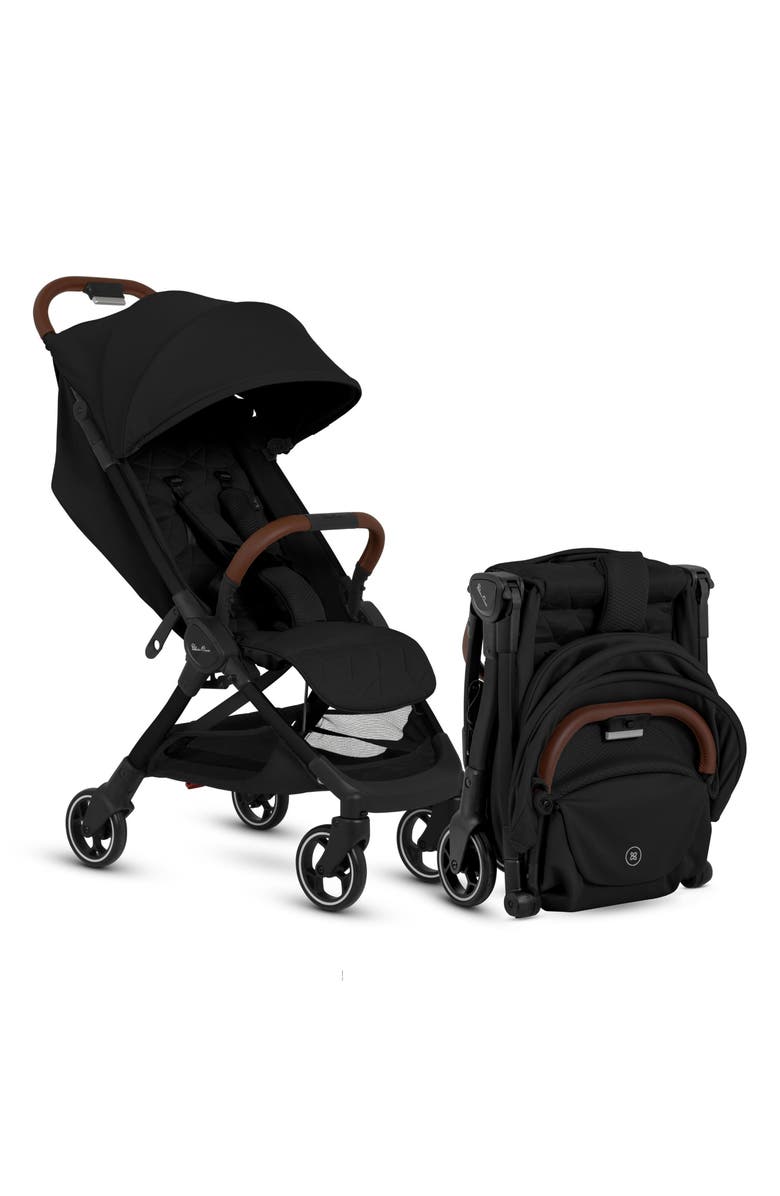 Silver Cross Clic Compact Stroller, Main, color, Black