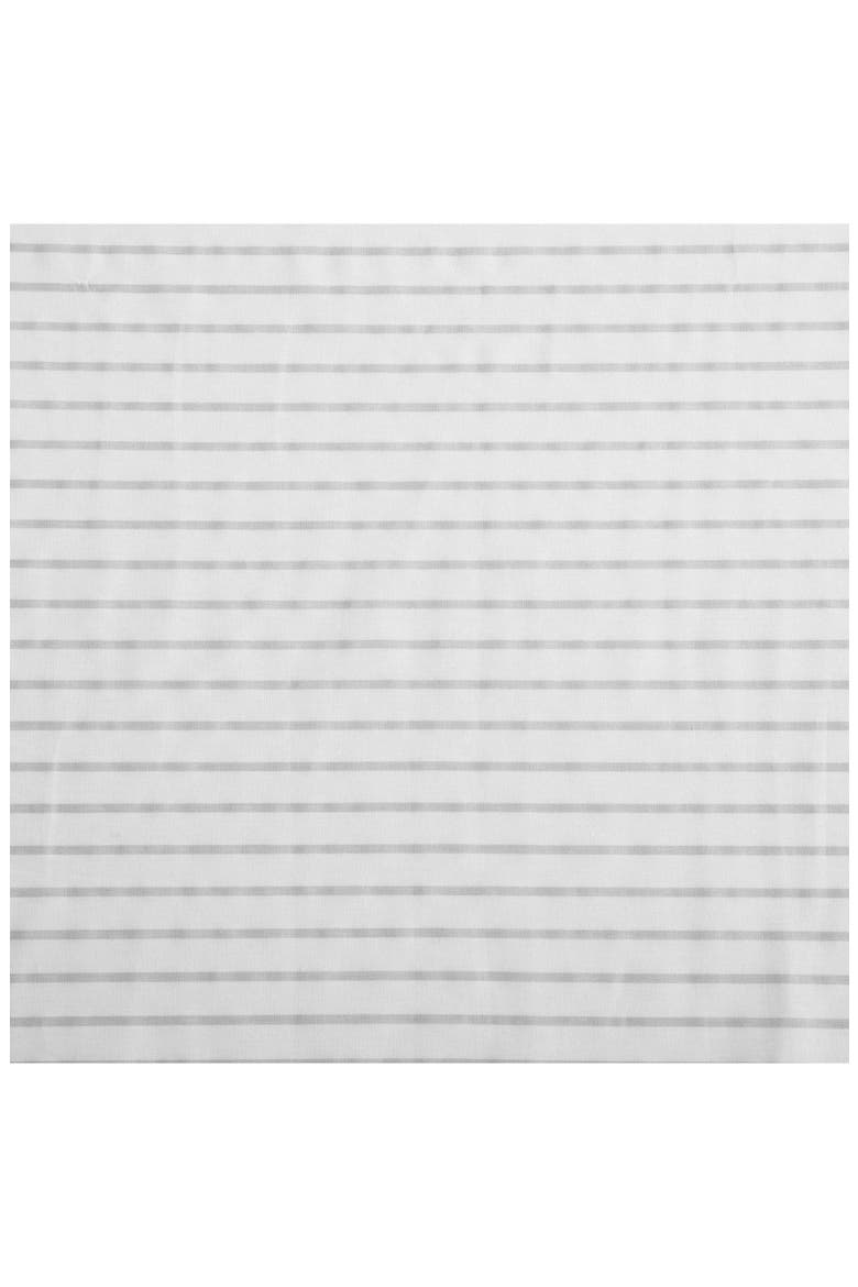 Arden Stripe 200 Thread Count Cotton Percale Twin Sheet Set, Alternate, color, GREY