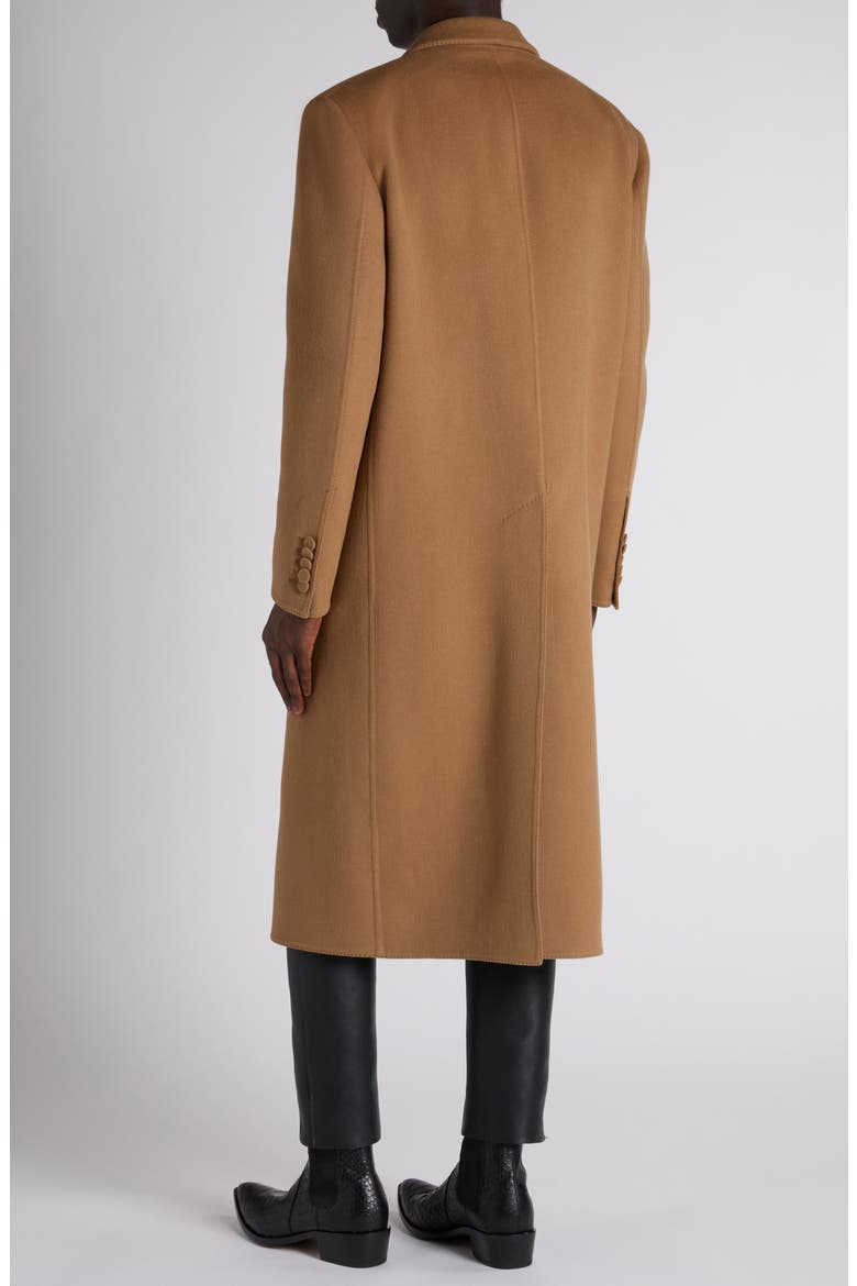 Double Splittable Wool & Cashmere Coat, Alternate, color, EBF CAMEL