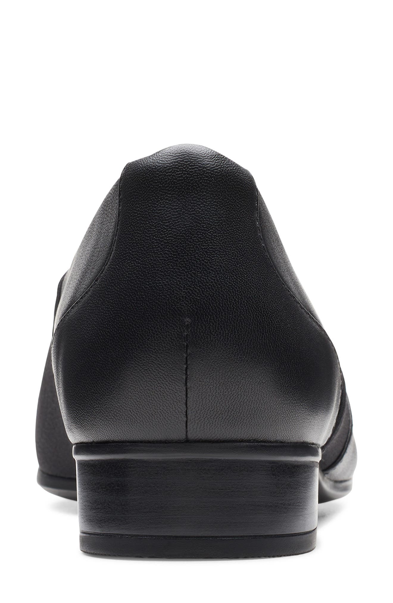 Juliet Gem Leather Loafer, Alternate, color, BLACK LEATHER