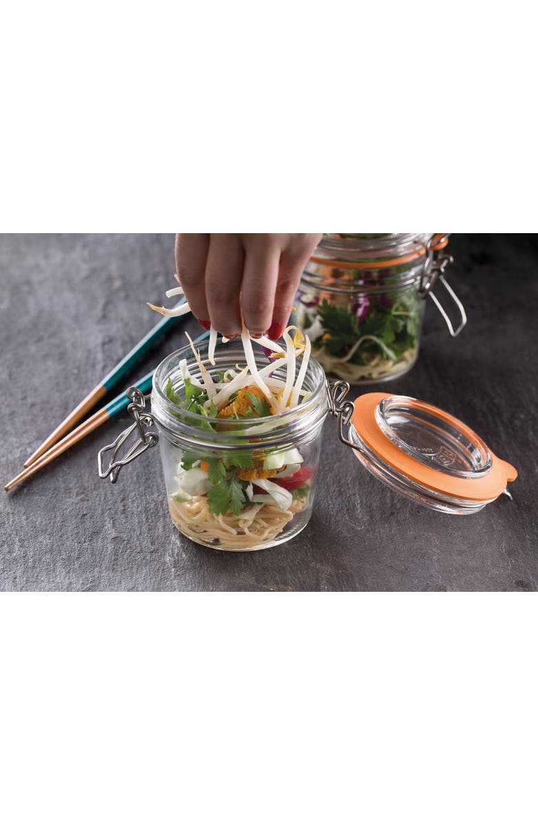 Kilner Round Clip Top Jar for Canning and Food Storage, Alternate, color, 7 In