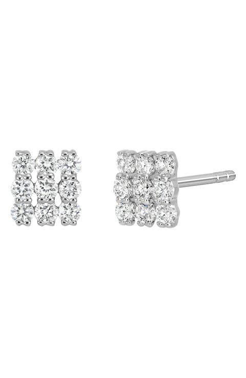 Diamond Stud Earrings
