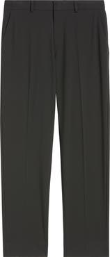 Open Edit Slim Fit Solid Flat Front Stretch Suit Pants