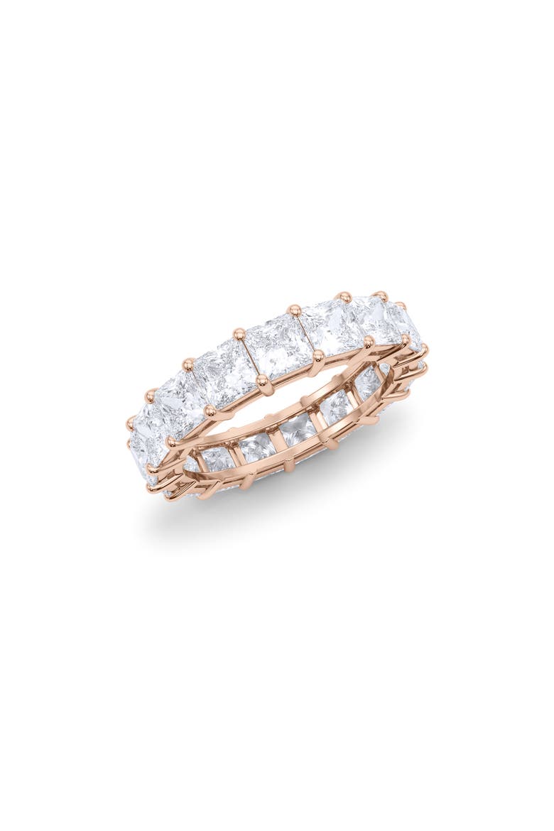 Princess Lab Created Diamond Eternity Ring video