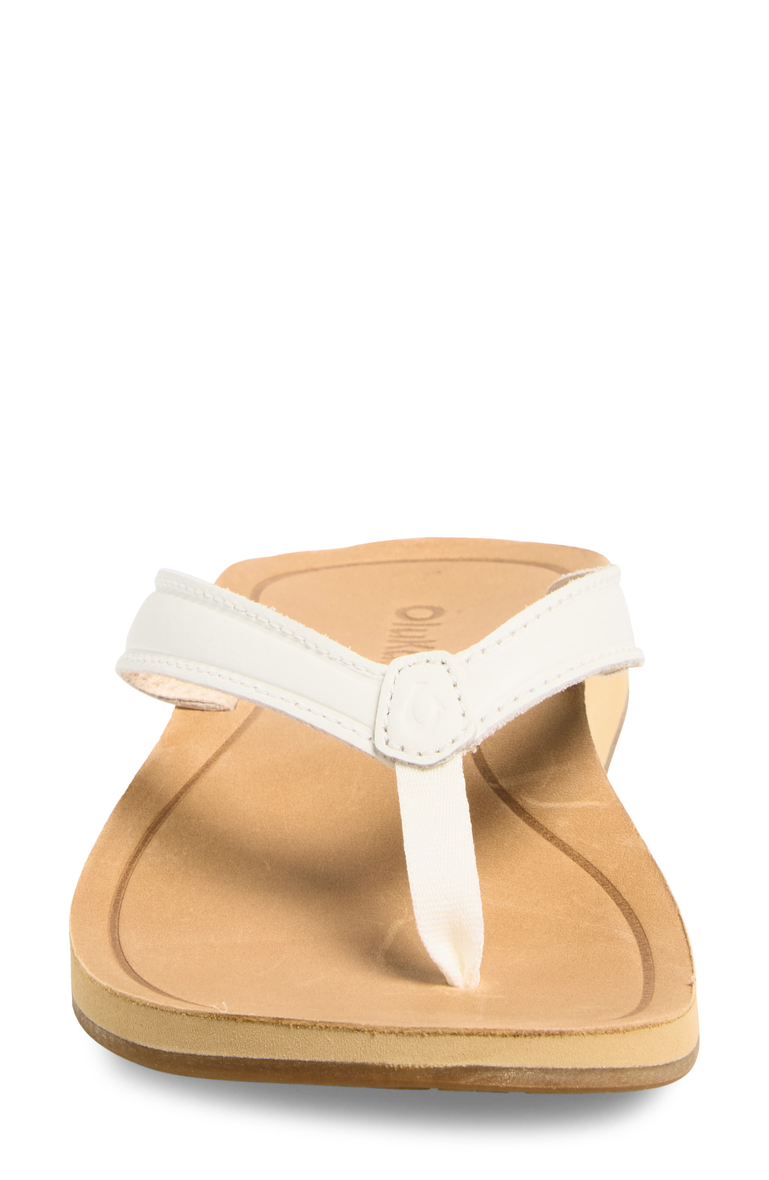 Southshore Flip Flop, Alternate, color, BRIGHT WHITE / WARM SAND